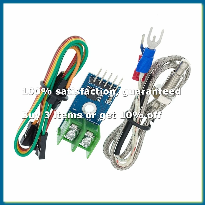 MAX6675 Module with K Type Thermocouple Sensor High Accuracy Measurement Tool High Temperature Measurable Module-DTD2