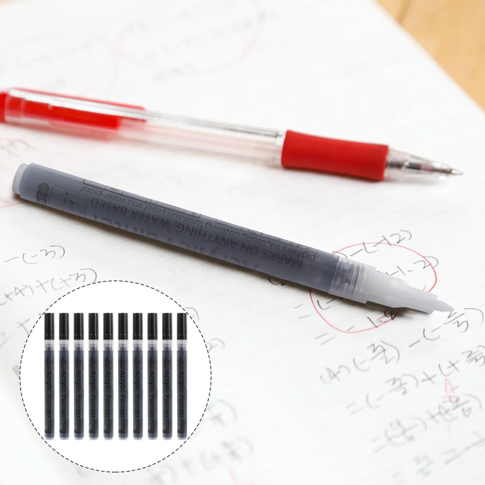 

10pcs Marker Colored Marker Pens Colored Drawing Pens Paint Markers For Kids Adults Students Art Supplies Coloring Diy Gift