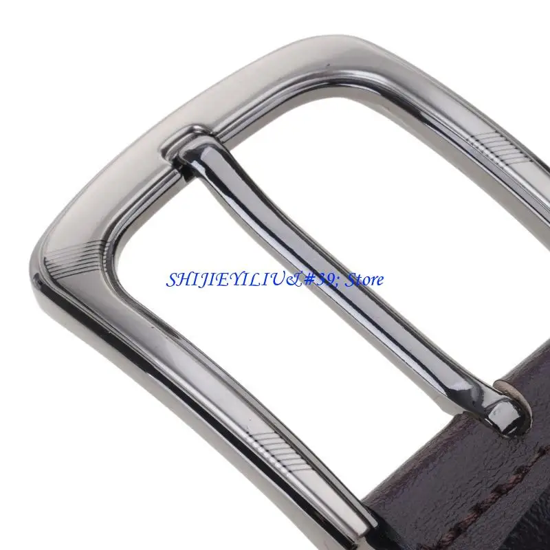 E21F مشبك حزام معدني كلاسيكي 3.5-4 سم مشبك حزام هدايا عيد ميلاد للجنسين