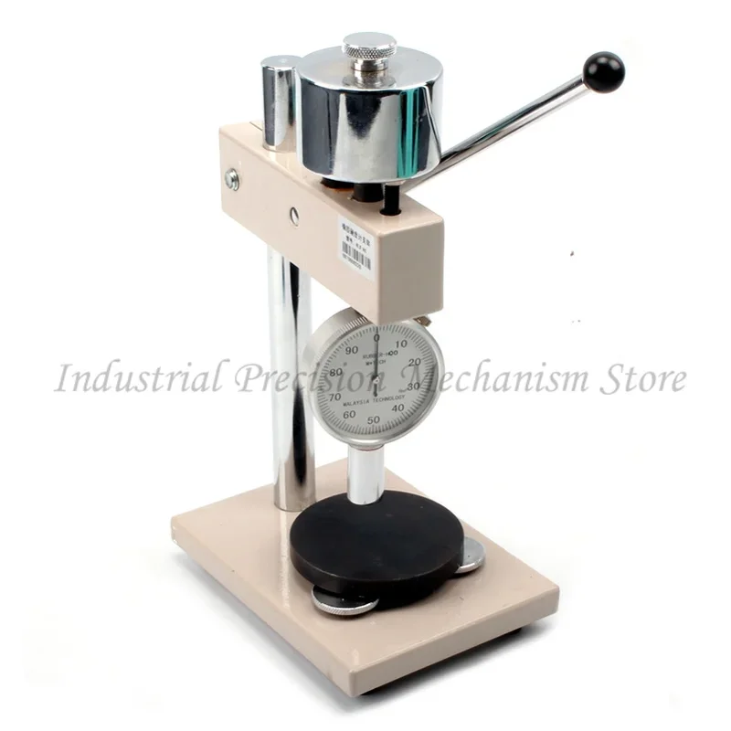 

LX-OO Type 00 Rubber Hardness Meter, Ultra Soft Foaming Silicone Chewing Gum Test Stand ASTM2240,