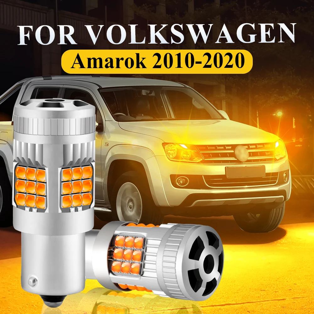 

For Volkswagen VW Amarok Front Rear LED Turn Signal Light Blinker Lamp Bulbs 2010 2011 2012 2013 2014 2015-2020 Car Accessories