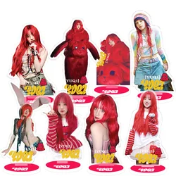 KPOP (G)I-DLE wyświetlacz albumu YUQI GIDLE Standee stojący znak akrylowy stojak Model płyty dekoracja biurka fanów prezenty akcesoria