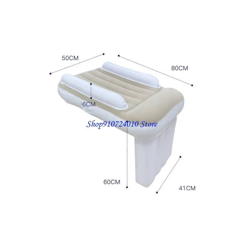 77HD الرضع طائرة فراش سرير سفر لينة يتدفقون لهجة عالية السلامة القضبان تصميم قابل للطي الإعداد السريع مع حقيبة حمل
