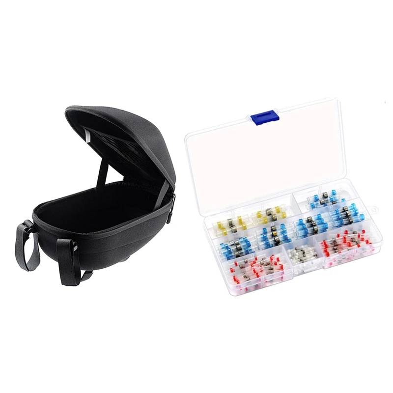 150PCS Solder Seal Wire Connectors Kit Heat Shrink Butt Connectors & 1x Carrying Bag for Xiaomi M365 Scooter