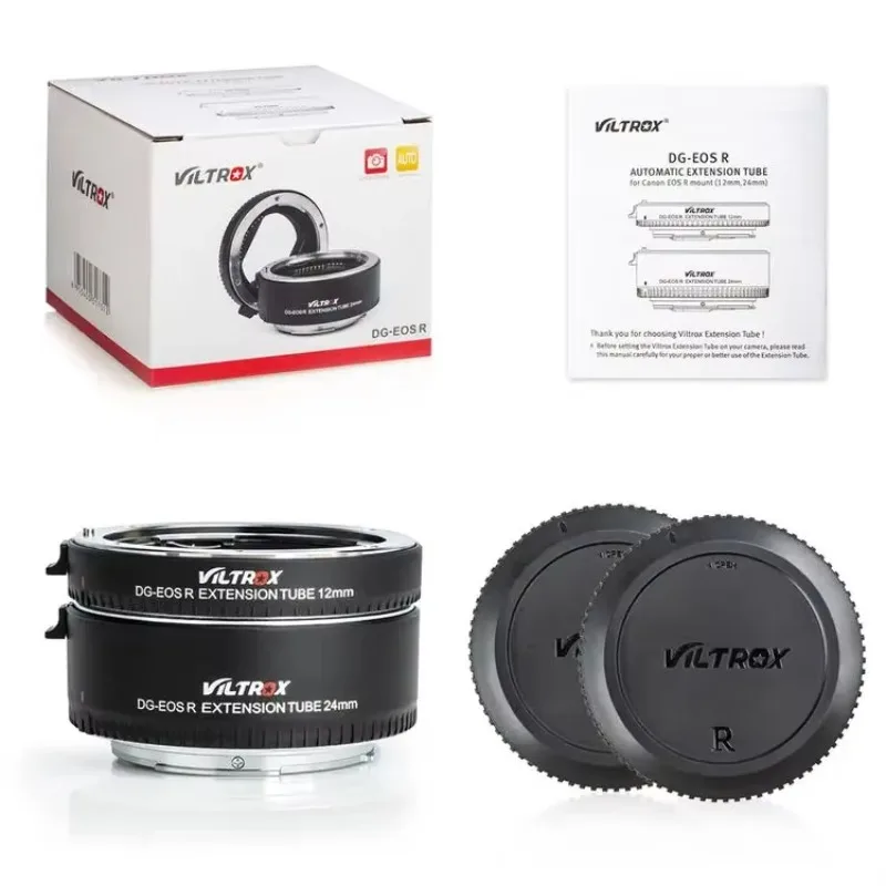 2026 New Viltrox DG-EOS R Auto Focus Macro Extension Tube Lens Adapter for Canon EOS R RP Camera