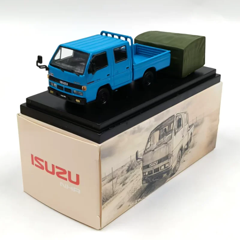 

Diecast 1:64 Scale ISUZU ELF 250 Alloy Light Truck Model Finished Product Simulation Toy Collection Static Ornament