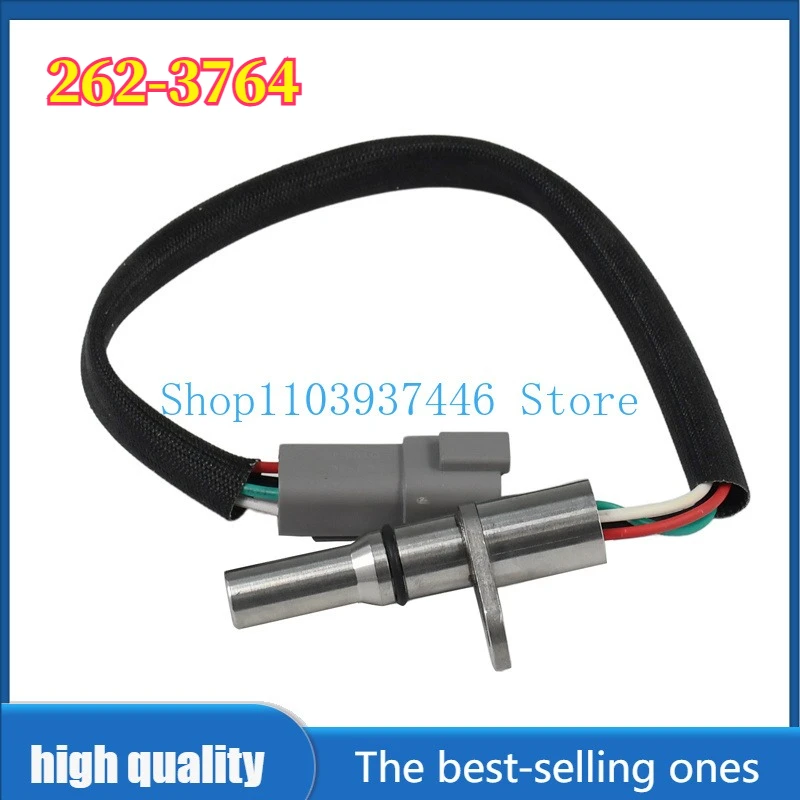 Speed Sensor 262-3764 2623764 CA2623764 Compatible with Loader 226D 226D3 232D 232D3 236D Motor Grader 120