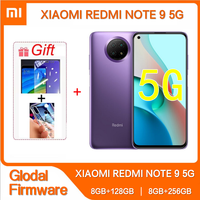 Original Xiaomi Redmi Note 9 5G 8GB 256GB Cellphone 5000mAh large battery 6.53 Inch 48 million pixels 5G Smartphone Global ROM