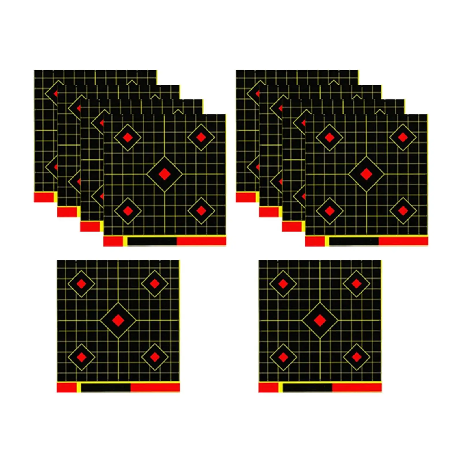10 szt. Tarcze do strzelania z rozpryskami i naklejką na celowniku trening na świeżym powietrzu
