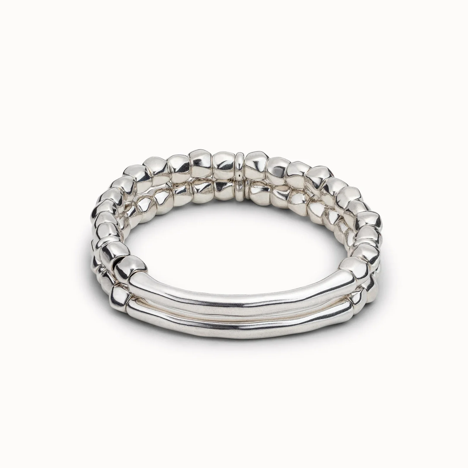 Pulsera De Bola Geométrica De Doble Capa Para Mujer, Joyería Única, Regalo De Alta Calidad, 2024 Original, UNO De España, Nuevo