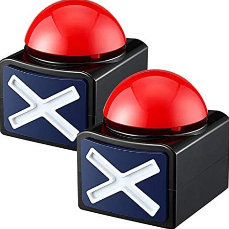 

1 шт. Новая кнопка-сигнализатор для игр с звуком и светом, для викторин и талант-шоу