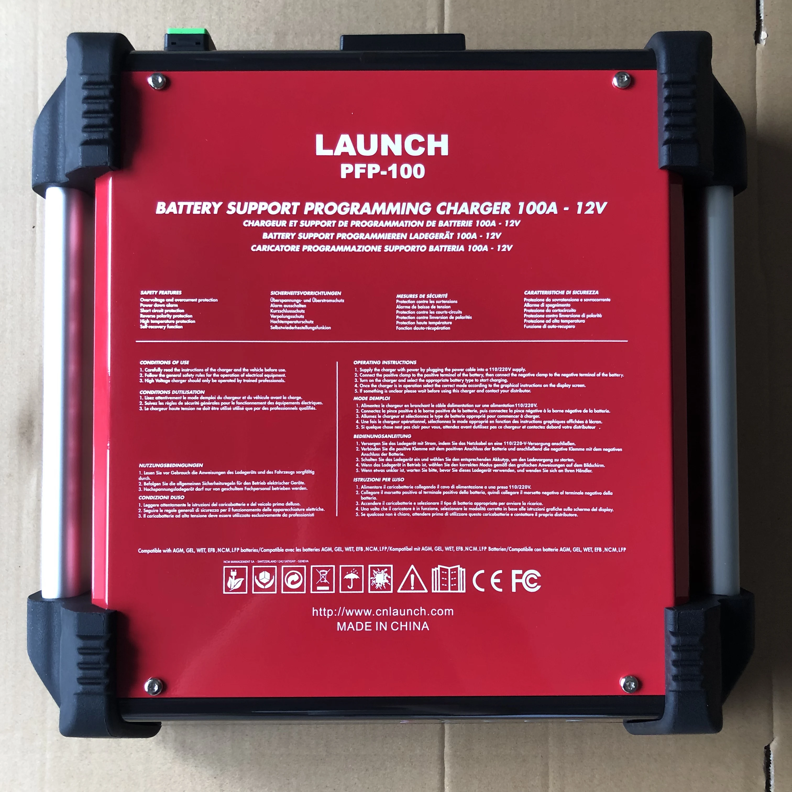 

For Launch PFP-100 PFP100 ECU Programming Power Supply And Battery Charger for Automotive Repair Tools