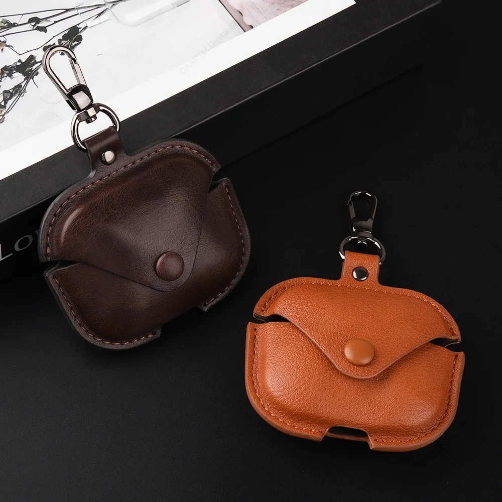 

PU Leather Bluetooth Wireless Earphone Case For Xiaomi Redmi Buds 5 Pro 4 Lite Buds4 Pro Case Protective Shell Headphone Cases