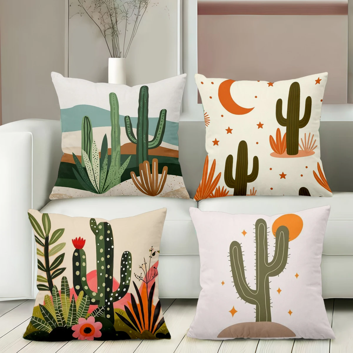 Cactus Patterned Cu…