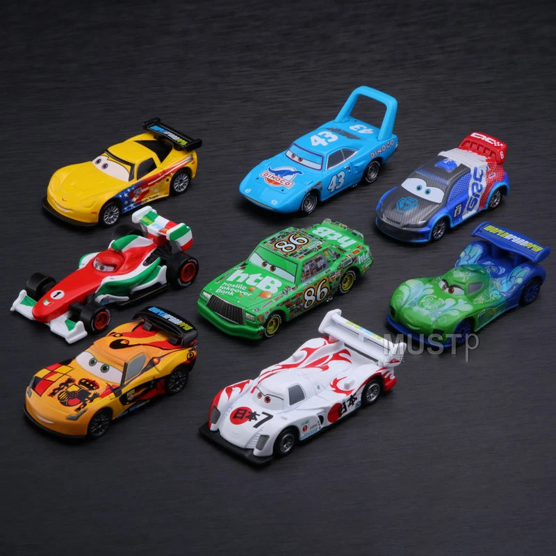 Takara Tomy Cars Lightning McQueen Jackson Storm Alloy car model die-casting collection gift giving classic children\'s gift toys