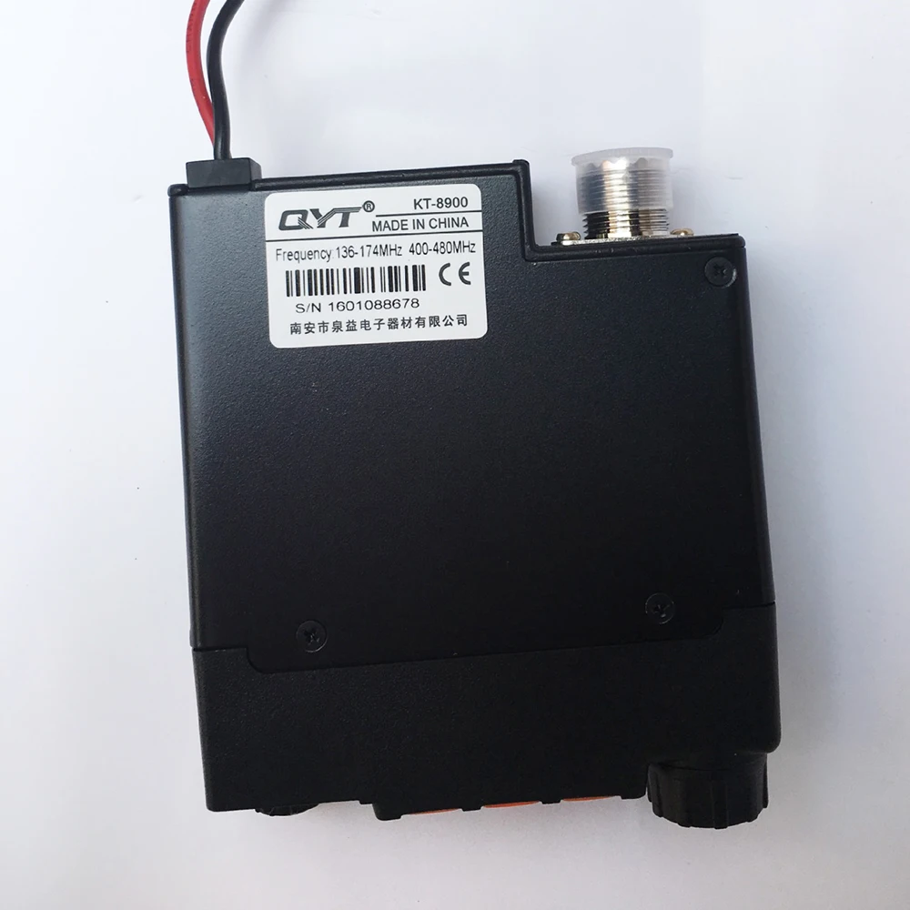 QYT KT-8900 Mini Car Walkie Talkie Mobile Long Range Vehicle Radio Station 200 Channel 25W High Power VHF136-174/UHF 400-480MHz