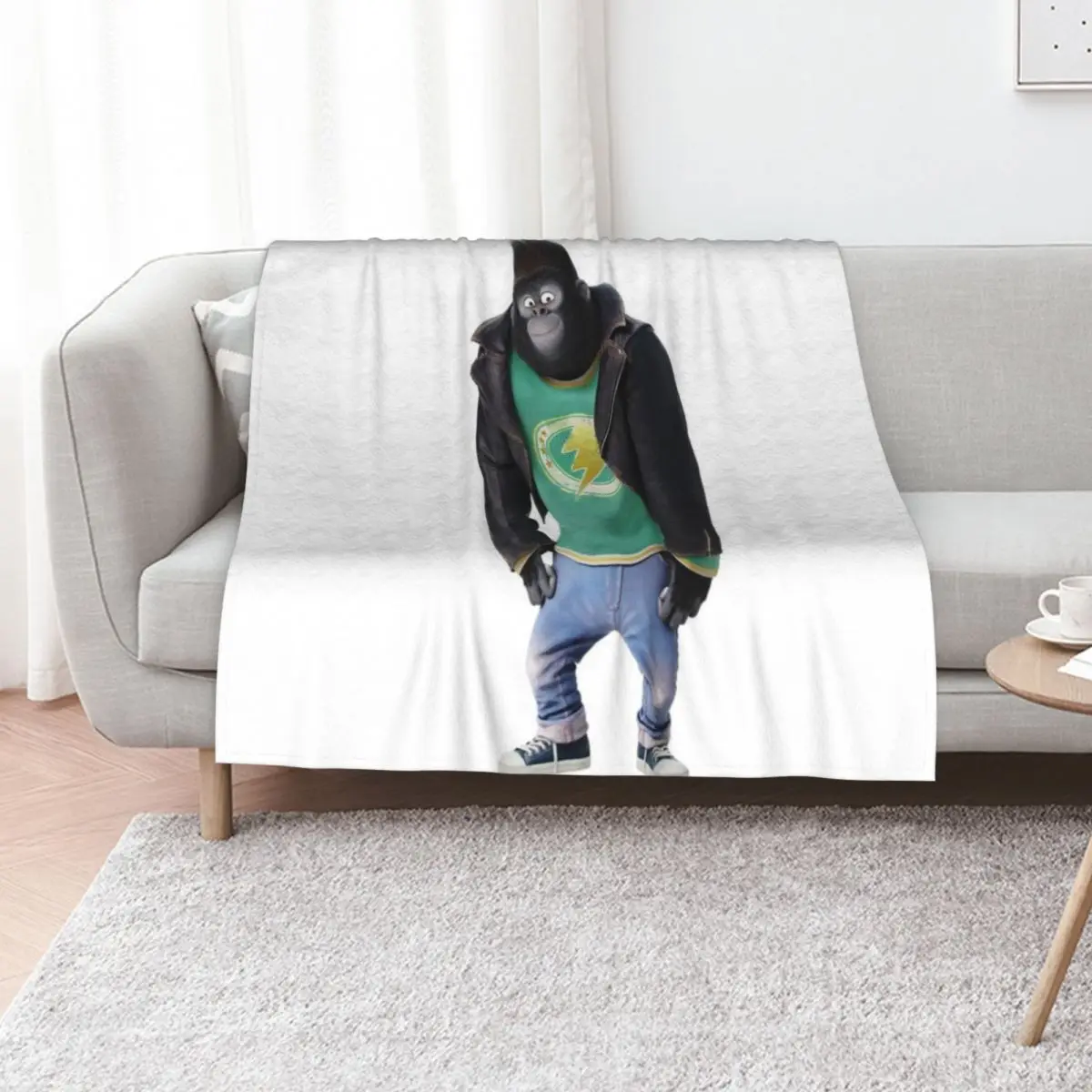 

Johnny Sing 2 Throw Blanket Travel Hairy Plaid on the sofa Summer Blankets