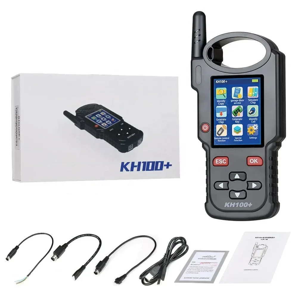 Newest forKH100+ able to Identify Copy Chip Simulation Remote Generation ect KH 100 + Hand-Held Remote Key Programmer