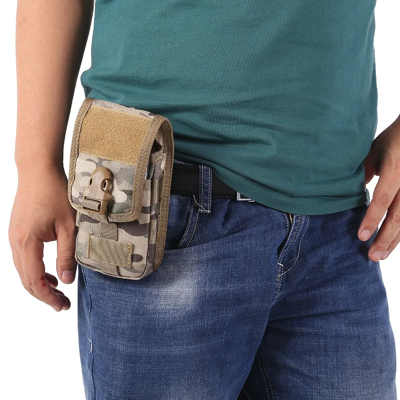 Riñonera MOLLE 1000D – Bolsa táctica EDC con cinturón para teléfono - imagen 5