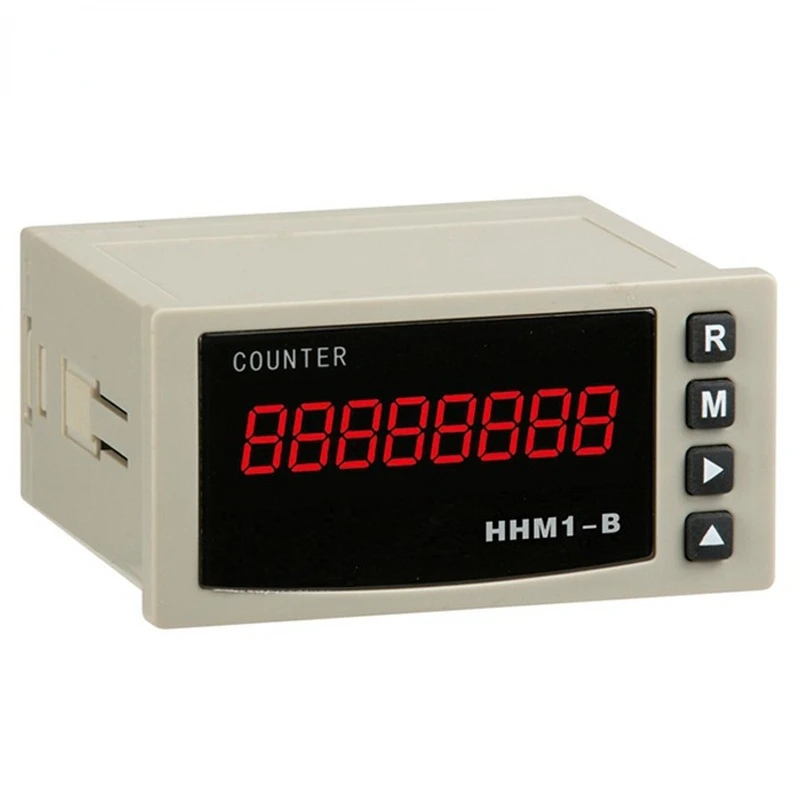 

HHM2-H digital display counter meter meter, high-speed 8-bit counting speed 5000 times per second