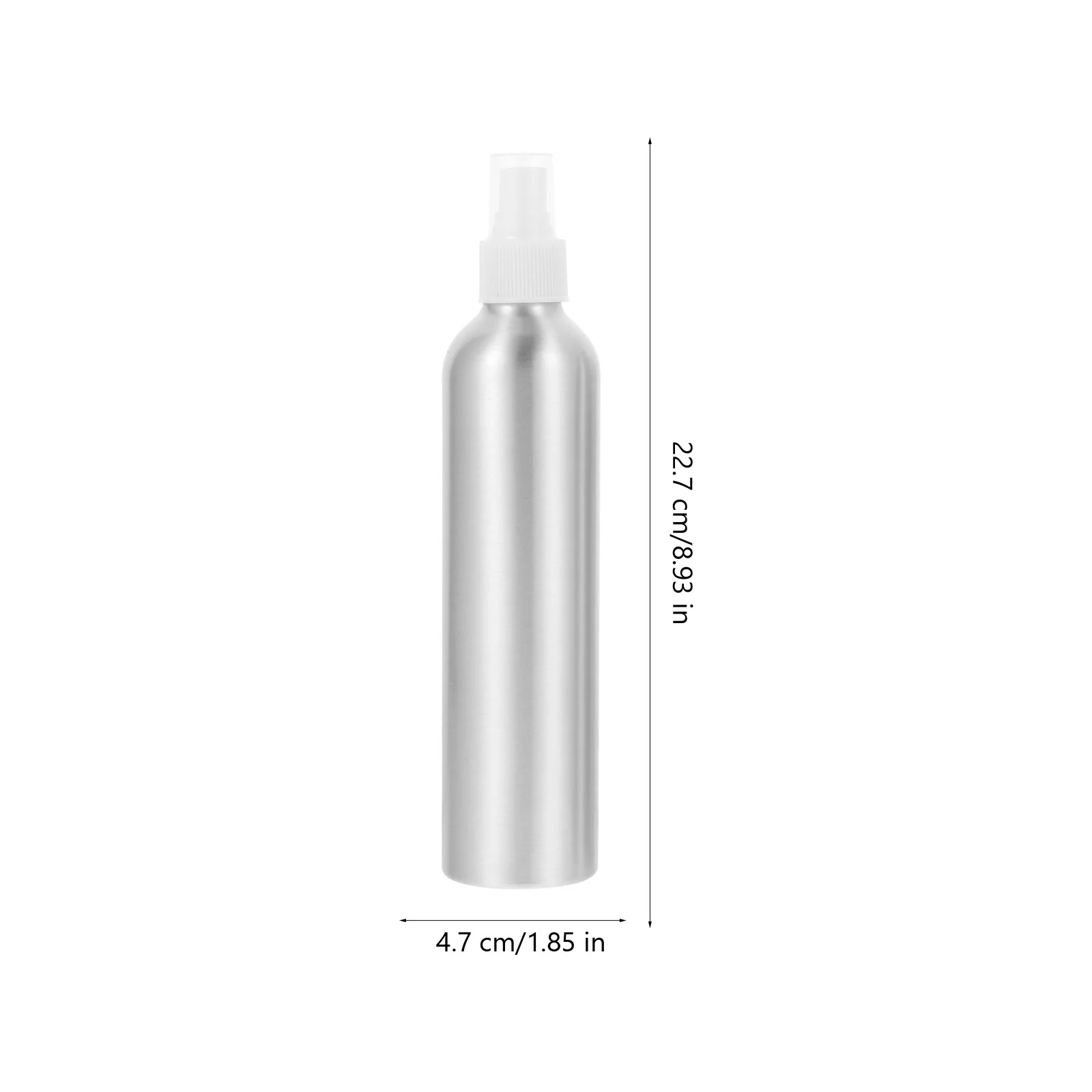 2 Pcs Aluminum Spray Bottle Personal Care Sub-packaging Container Metal Bottles Essential Oil Perfume Holders Small Volume