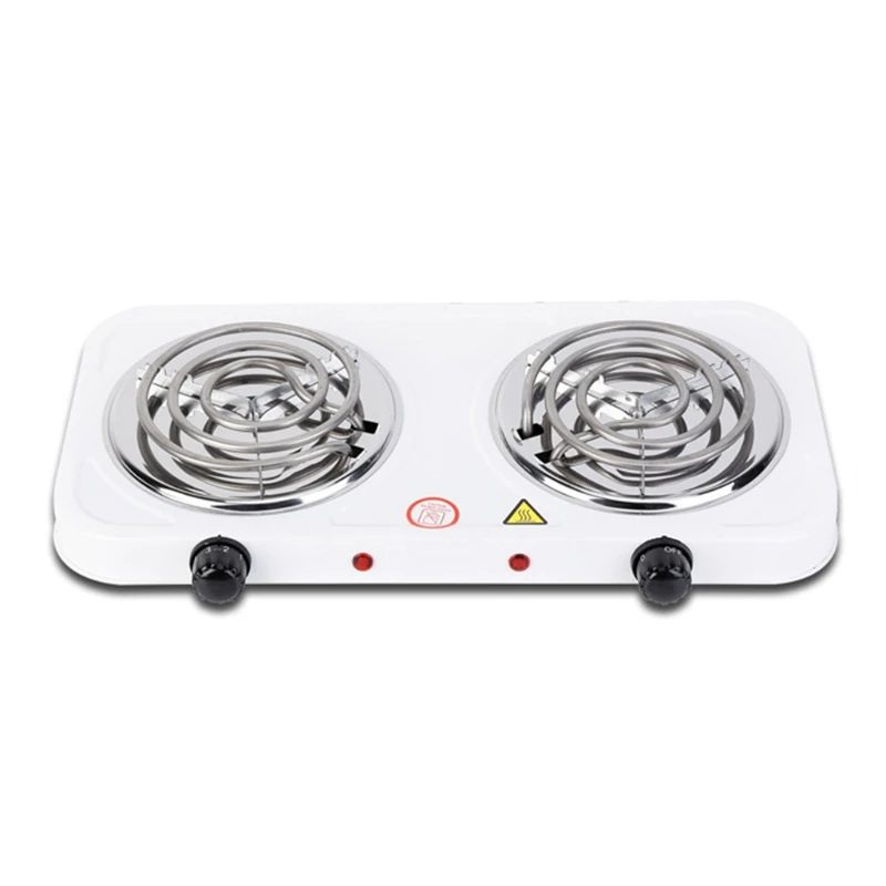 Portable Electric Iron for BURNER Double Stove Mini Hotplate Adjustable Temperature Furnace Home Kitchen Cook Hea Drop Shipping