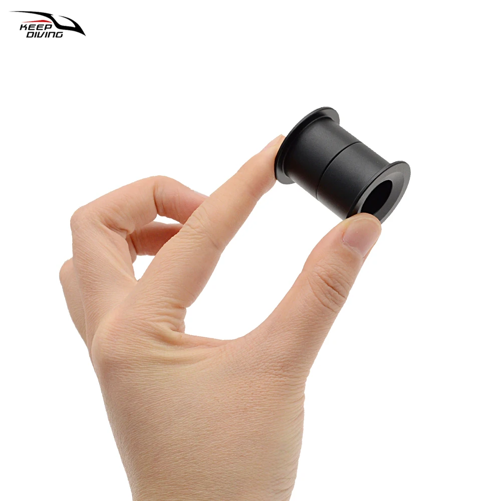 1 قطعة الغوص سبائك الألومنيوم بكرة كم SMB الغوص الإفراج السريع حلقة بكرة إصبع بكرة كم معدات غطس