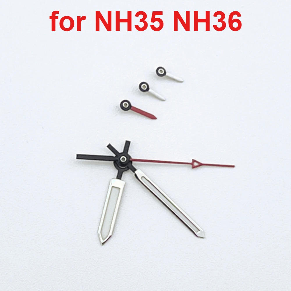 

NH35 Watch Hands Green Luminous Needles for NH35 NH36 4R35 4R36 Movement Watch Modification Accessories