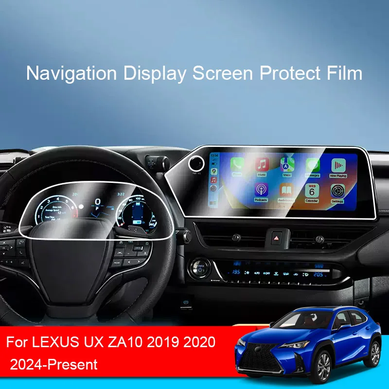 

Автомобильный GPS-навигатор, защитная закаленная пленка для LEXUS UX ZA10 2019 2024-2026, дисплей на приборную панель, наклейка из ТПУ, автоаксессуары