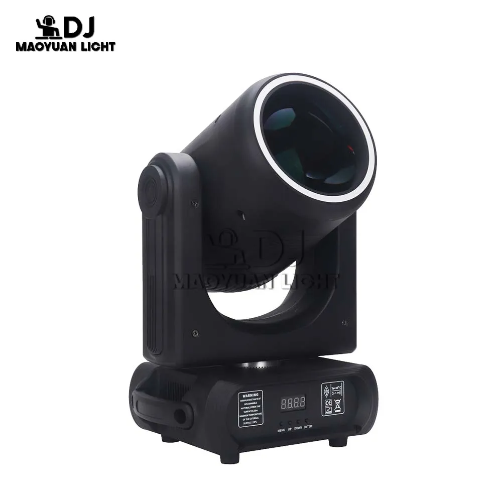 Neue LED 250 W Strahl Moving Head Bühne Licht 18 Rotierenden Prismen + Fokus + Frost + regenbogen Wirkung Mit LED Ring DMX512 Für DJ Disco Party