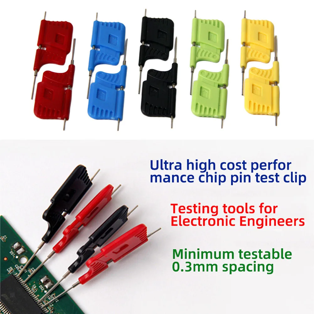 Universal Chip IC Clamp SDK08 Test Clip Ultra Small Clip Chip Foot Clip Micro  IC Test Clip Socket Adpter Programmer