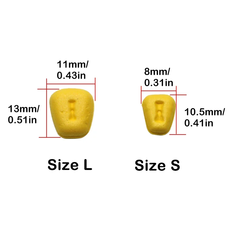 30Pieces Carp Fishing Pop Up Imitation Corn Buoyancy Floating Boilie Size S/L Carp Lure For Carp Fishing Feeder Terminal Tackle