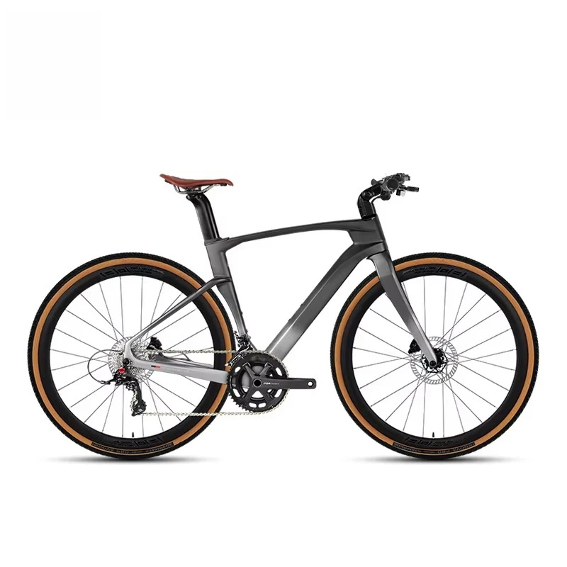 

Hot Sale V3 Gravel Bike 25 Years Carbon Fiber Road Bike 24 Speed Tourist Bike Ordinary Pedal Direct Sale China Factory