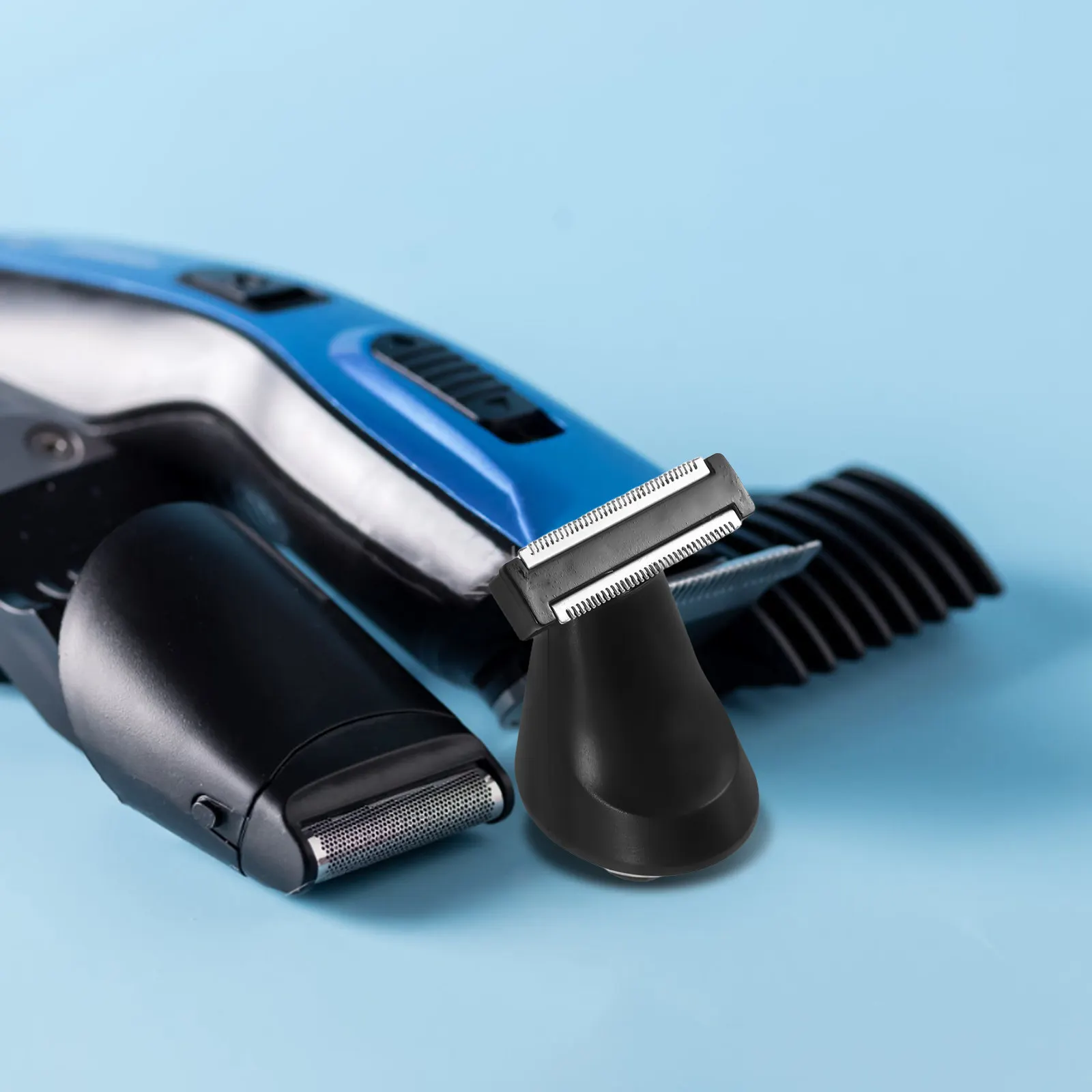 

High Performance Electric Shaver Head Replacement Multi Use Trimmer Attachment for Smooth Shaving and Facial Body Grooming