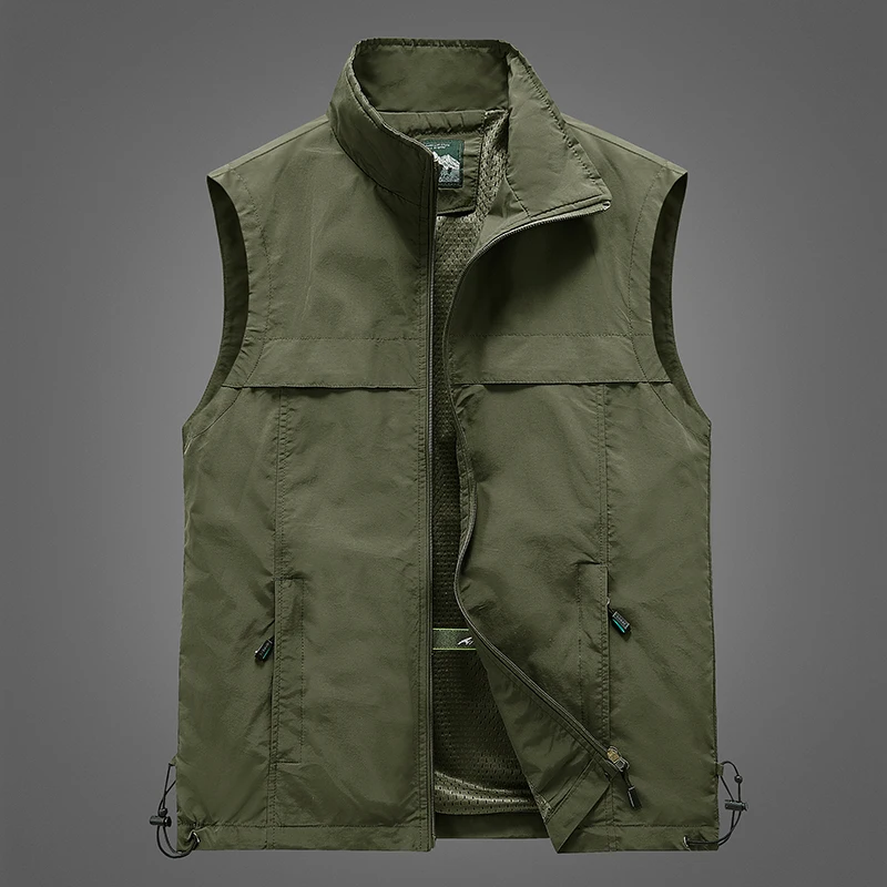 

Cross border outdoor men's and women's vest thin quick drying photography outdoor versatile casual vest fishing vest