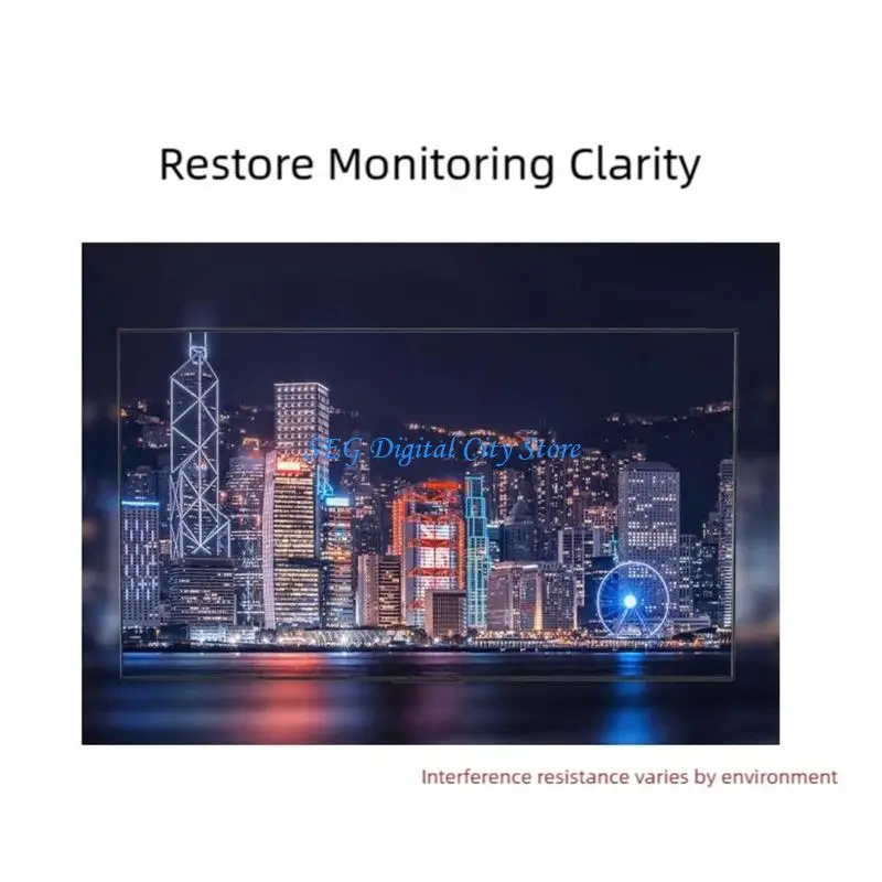 

U75B Metal Video Antijamming Guard For Monitoring System Extended Length Transfer With Construction