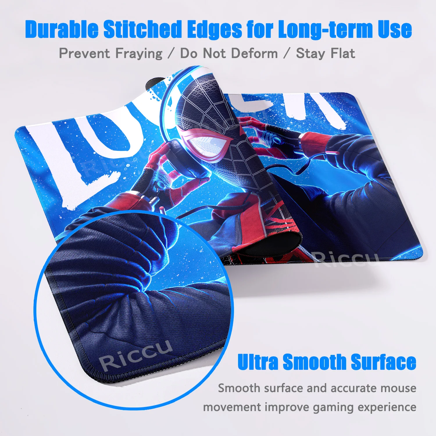 Tapis d'extension de clavier XXL s-spider-man, grand tapis de souris pour Gamer, pour la maison et le bureau, en caoutchouc, antidérapant, accessoires de jeu