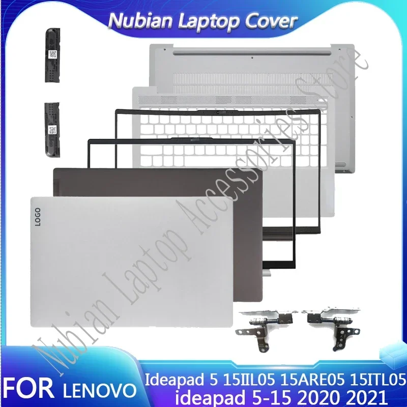 

NEW For Lenovo Ideapad 5 15IIL05 15ARE05 15ITL05 ideapad 5-15 2020 2021 LCD Back Cover Front Bezel Hinges Rear Lid Top Back Case