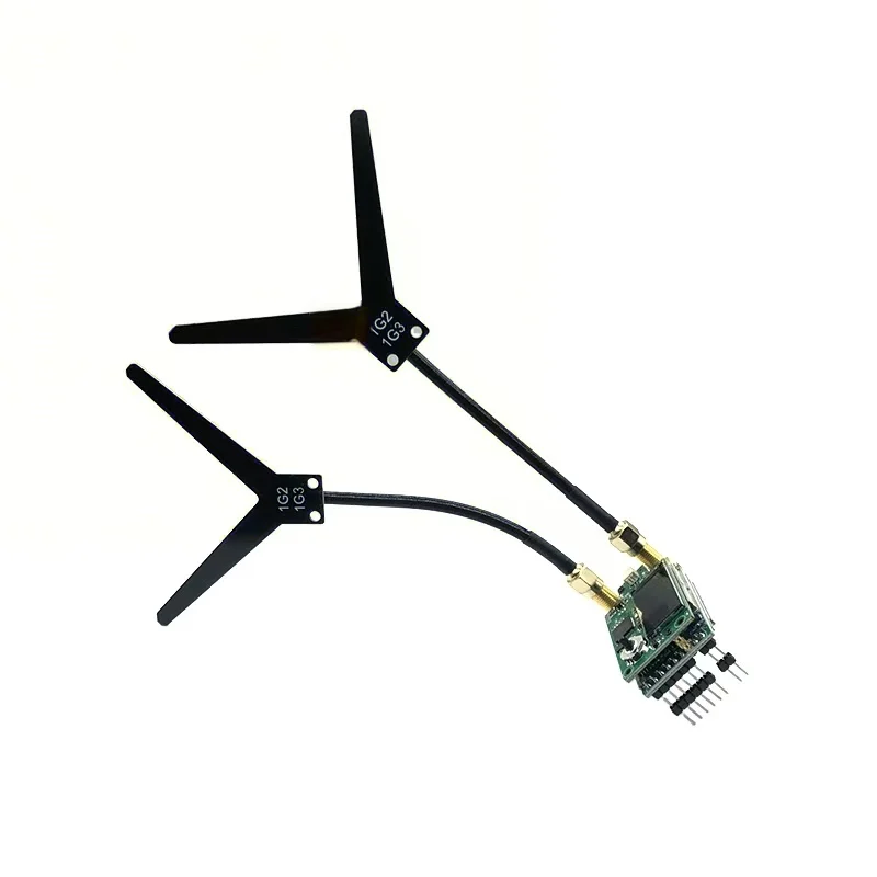 

1.2/1.3Ghz Dual Antenna VRX Video Receiver 9CH Wide Band 1080MHz to 1360MHz for Fatshark SKYZONE DJII Goggles V1 V2 Receiver