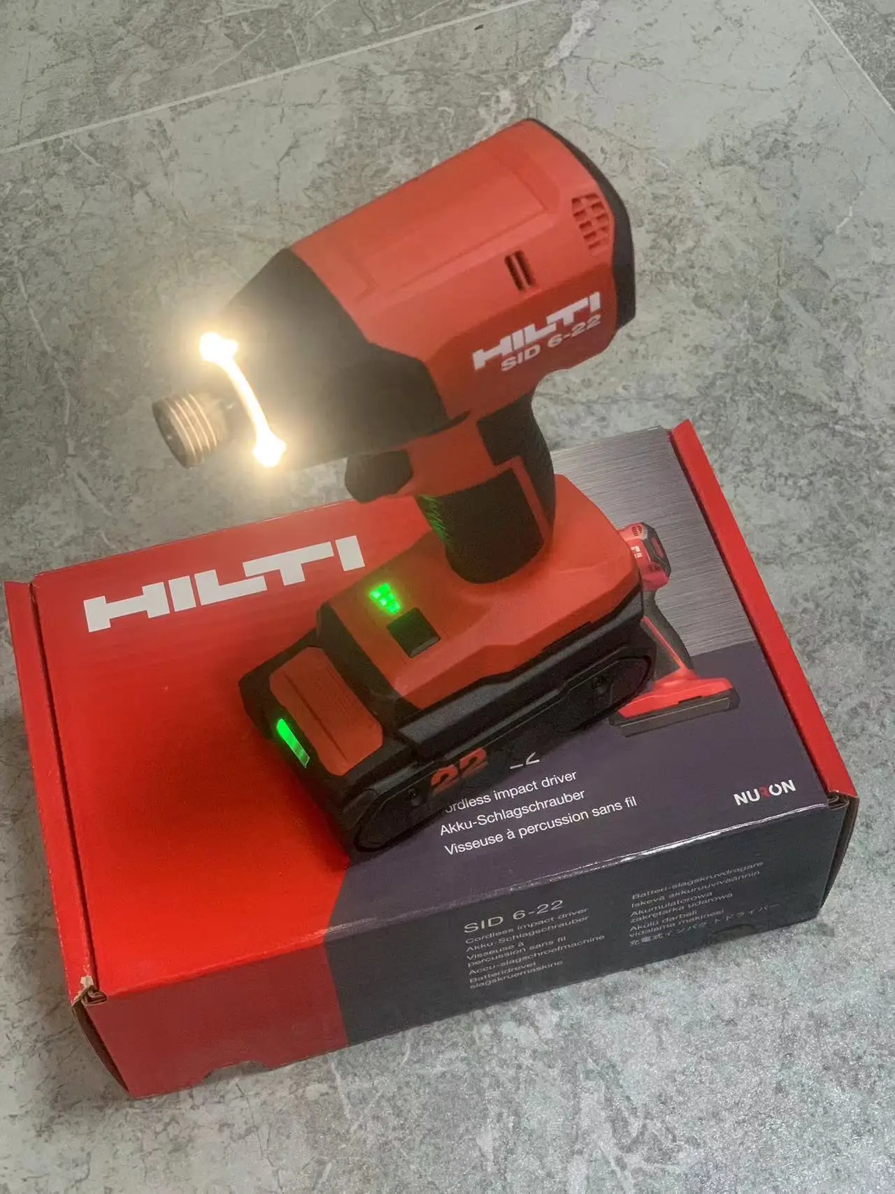 New Hilti Nuron SID 6-22 Cordless Impact Driver-BARE TOOL ONLY