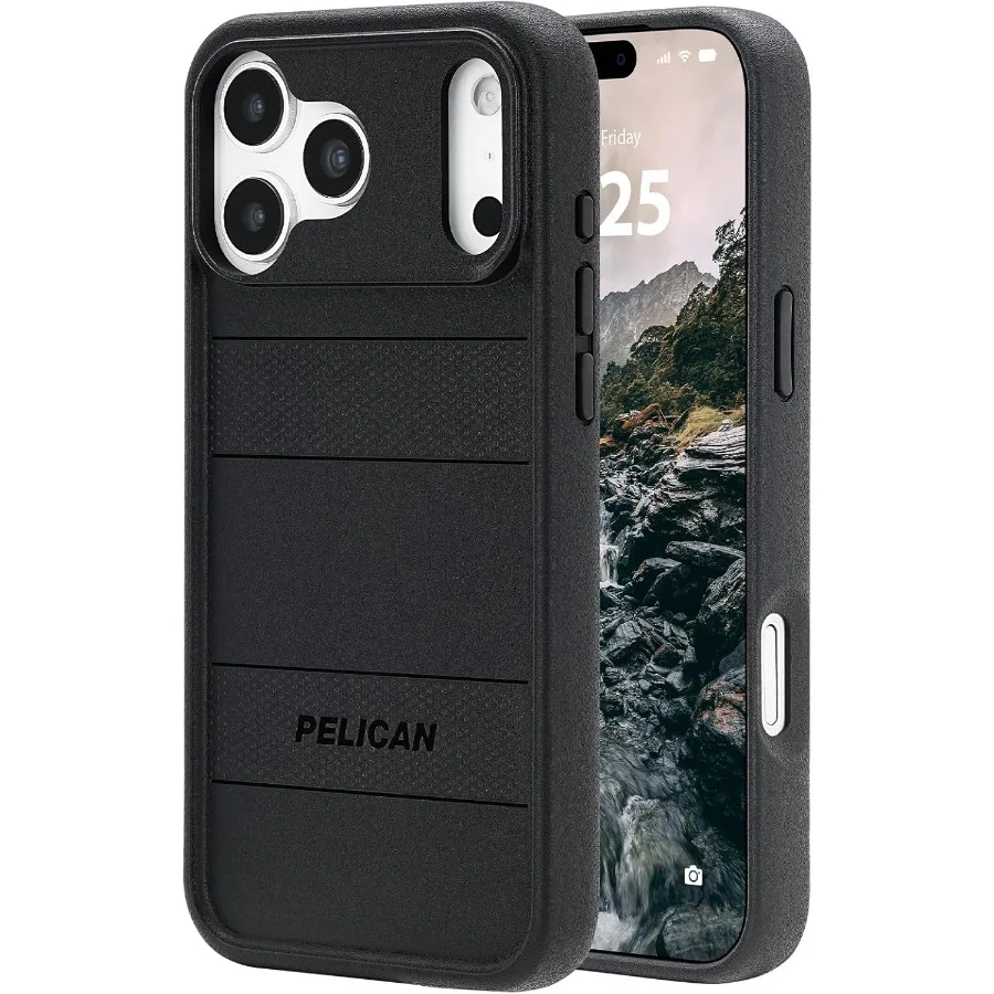 

Protector for iPhone 17 Pro Max Case [Compatible with MagSafe] Rugged Magnetic Phone Case with 16ft Military-Grade Drop Pro