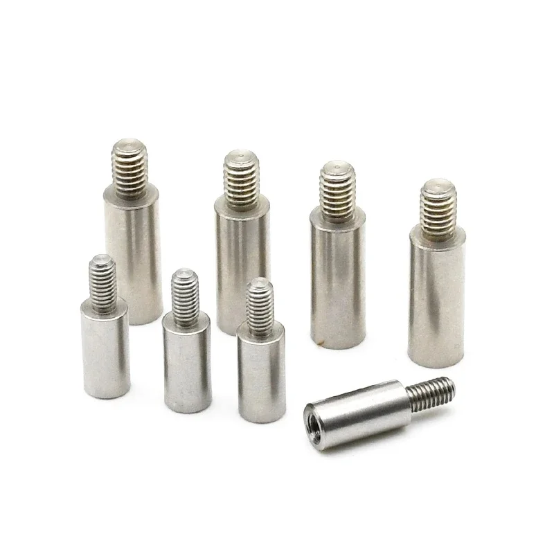 Hex Standoff Male to Female Standoff Spacer Screw304 Stainless Steel +6mm Thread Length (A2-70) 5/ 10 Pcs/lot M3 M4