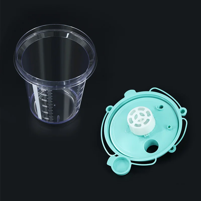 Vacuum Suction Canister for Rotary Cutting Device Negative Pressure Aspirator Jar Anti Overflow Waste Fluid Collector