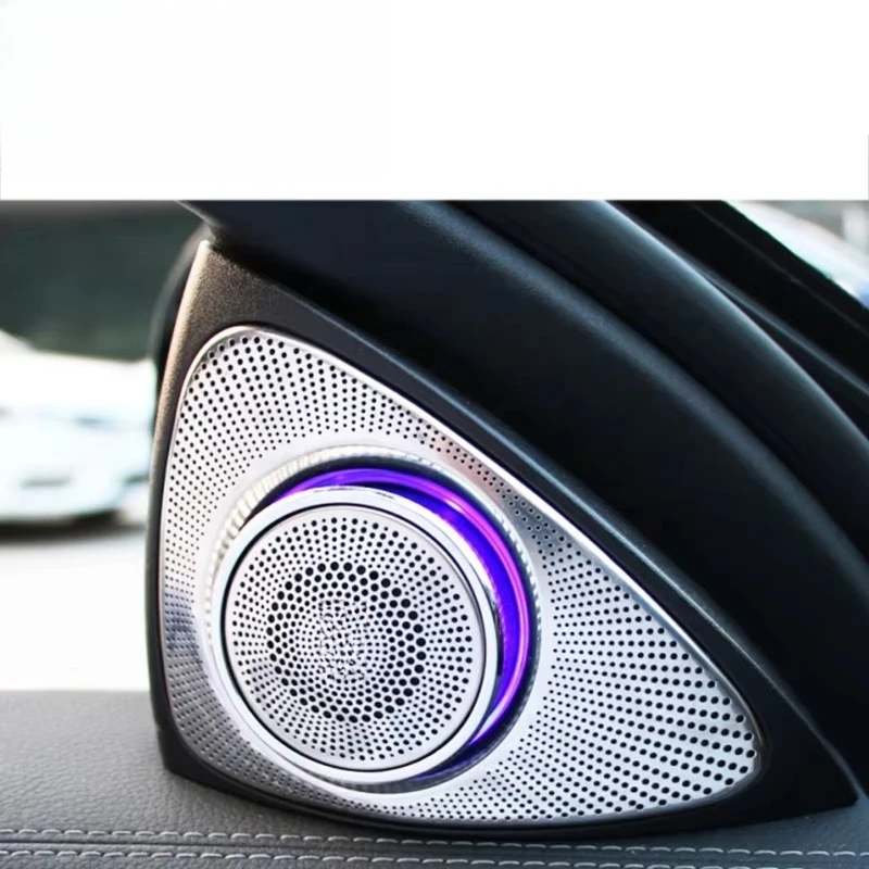 S-class  W222 7 Colors Speaker for 2014~2020y 3D Rotary Ambient Lights Color Control Lossless Installation Speaker Tweeter