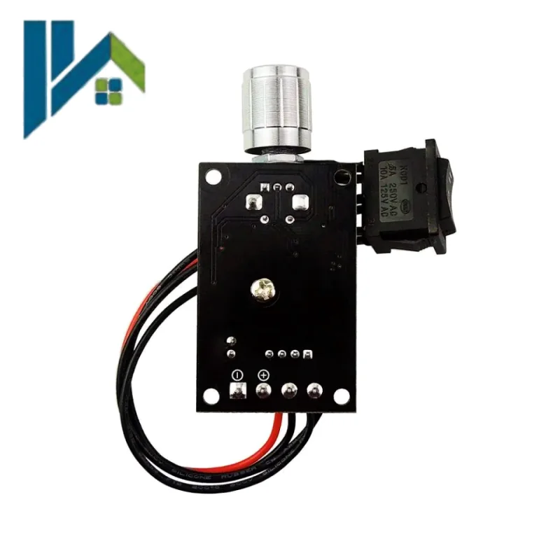 1203BB PWM DC Motor Speed Controller 6V‑24V 3A Speed Regulator Switch Forward Reverse Control With Power Switch