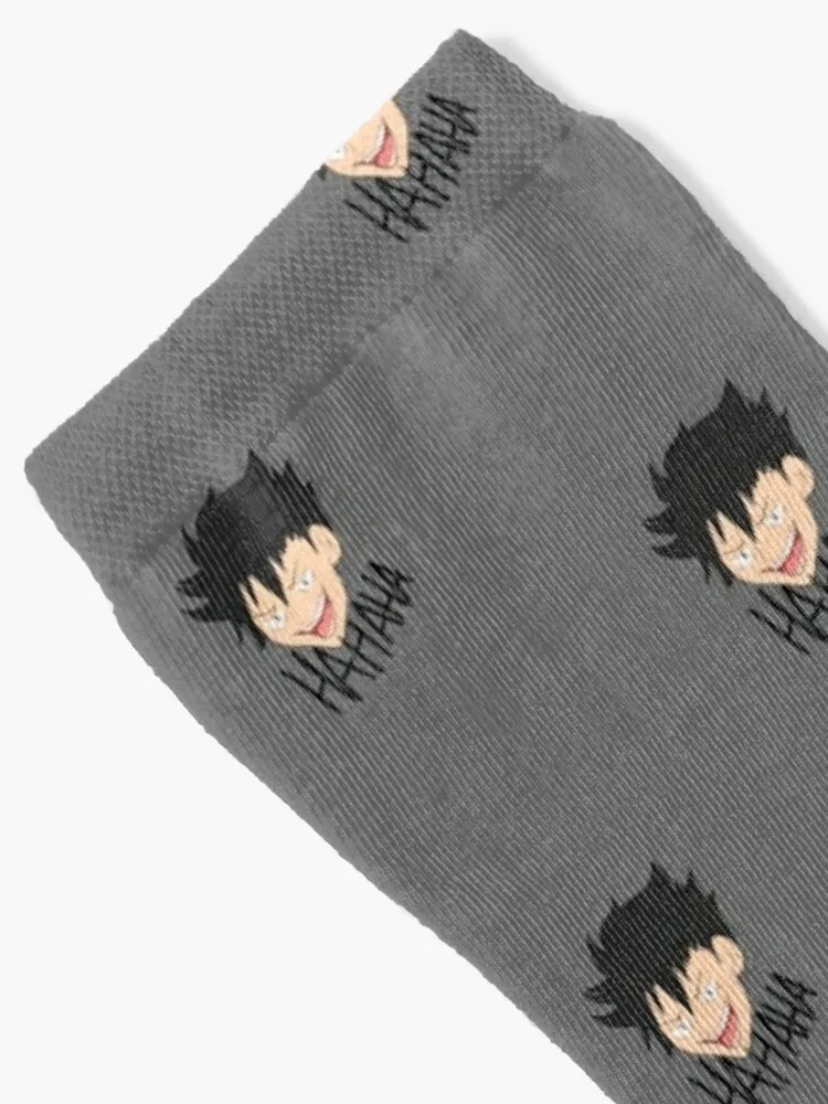 Laughing Kuroo Socks snow funny gift luxe with print Socks For Men Women's