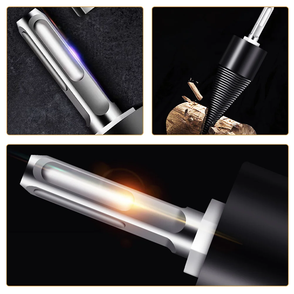 

3Pcs Drill Bit Extension Rod Steel Multifunctional Quick Install for Home Woodworking Mechanical Repair Extension Rod for Drill