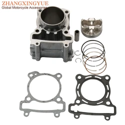 Motorcycle 62mm Big Bore Racing Cylinder Kit For Yamaha YZF R15 V2 Vixion NVL Upgrade to 177cc 1PA-E1311-10