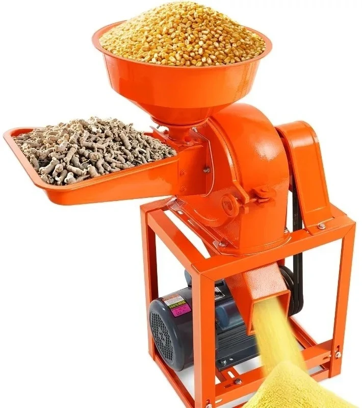 Multifunctional Small Corn Crusher Commercial Grain Grinder Thickened Enlarged Milling Grinding Machine