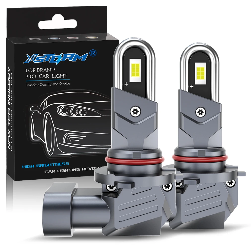 XSTORM H11 H8 LED Headlights Canbus HB3 9005 HB4 9006 Light Bulbs 80W 6000K White Copper Tubes Car Lights Headlamp 12V
